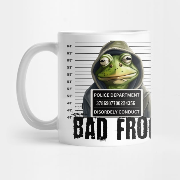 Bad Frog, Kermit mugshot by Teessential